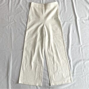 Zara Cream Wide Leg Pants